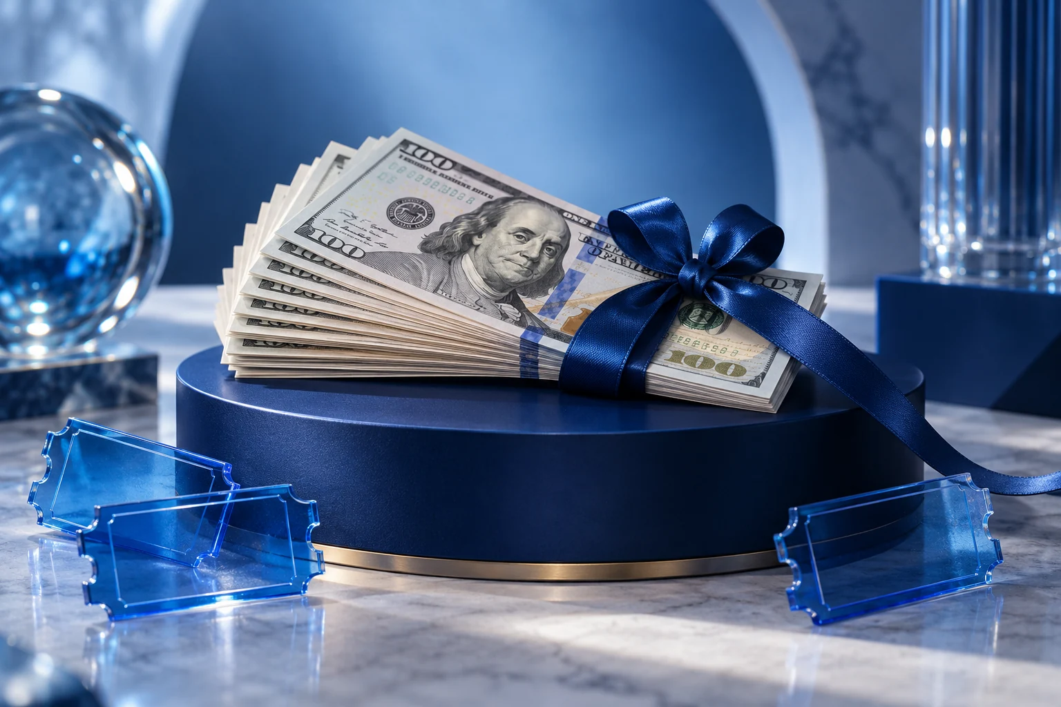 $1,000 cash prize draw